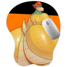 3D Mousepad Oppai Mouse pad with Wrist Rest Pain Relief Anime Manga pad koopa