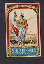ancienne étiquette Bleu France BN132221 A la Revanche Femme
