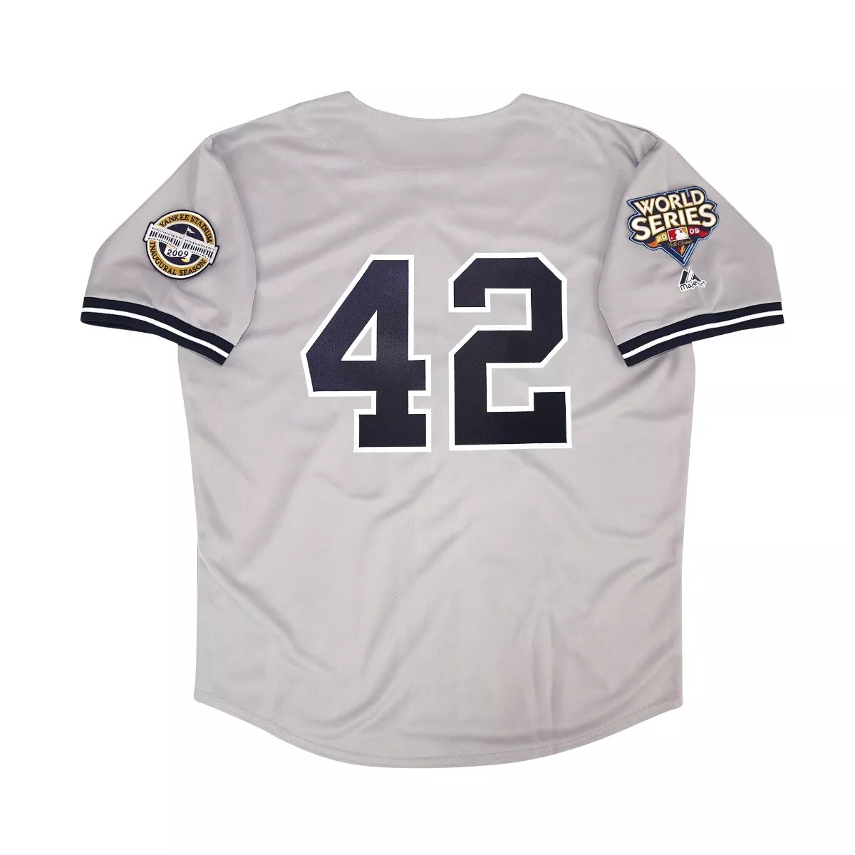 Mariano Rivera 2009 New York Yankees World Series Road Jersey Men's  (S-3XL)