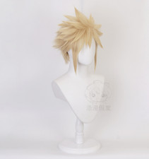 Final Fantasy VII Cloud Strife Virus Trip DMMD FF7 Anime Cosplay Wig