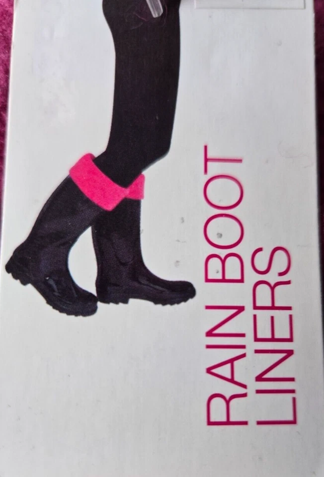 Nuevos Calcetines Capelli Boot Forro Lluvia Nieve Negro Rojo Rosa Elige Tu Color XS-M/L Foto 3 de 3