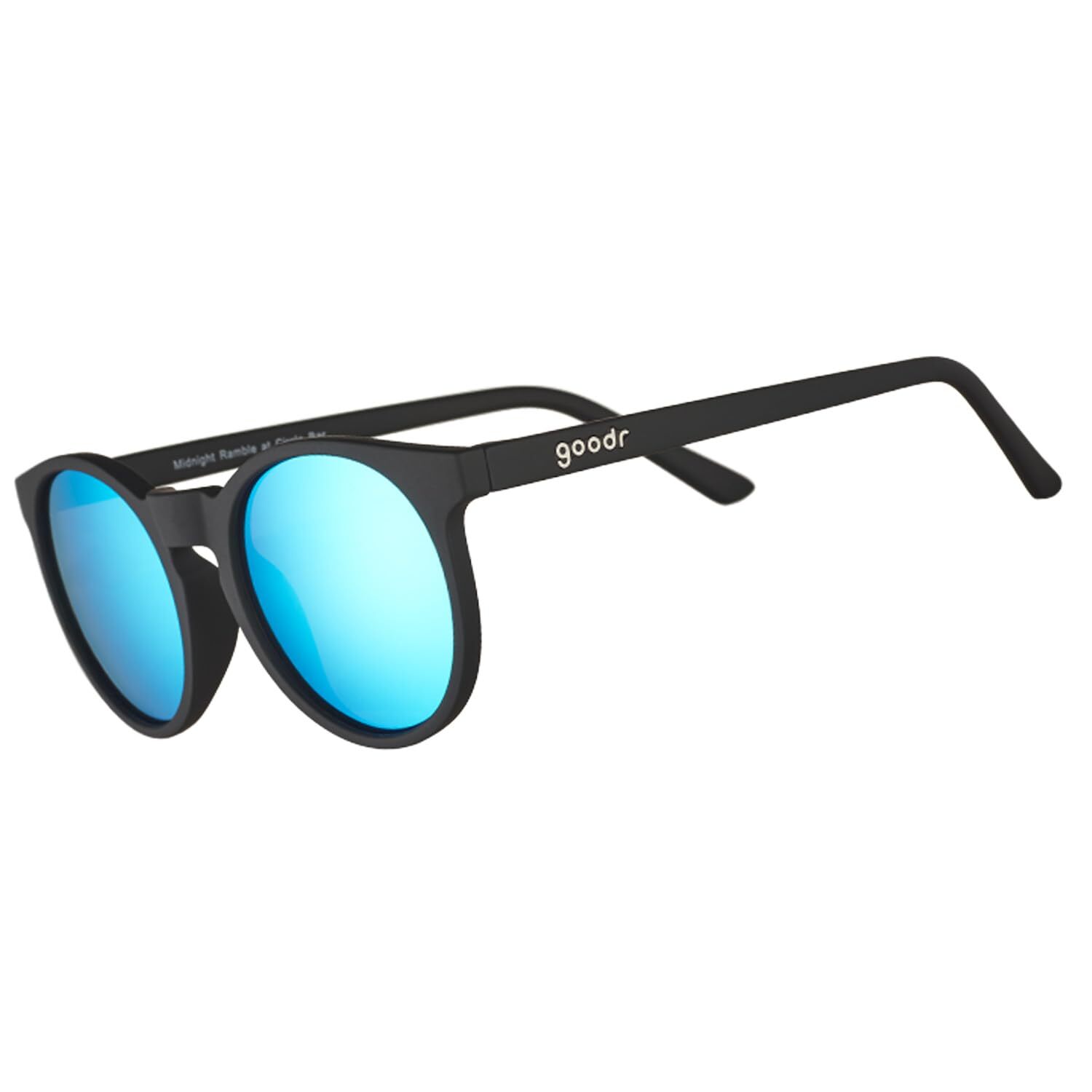 Midnight Ramble at Circle Bar Polarized Round Sunglasses for Men & Women