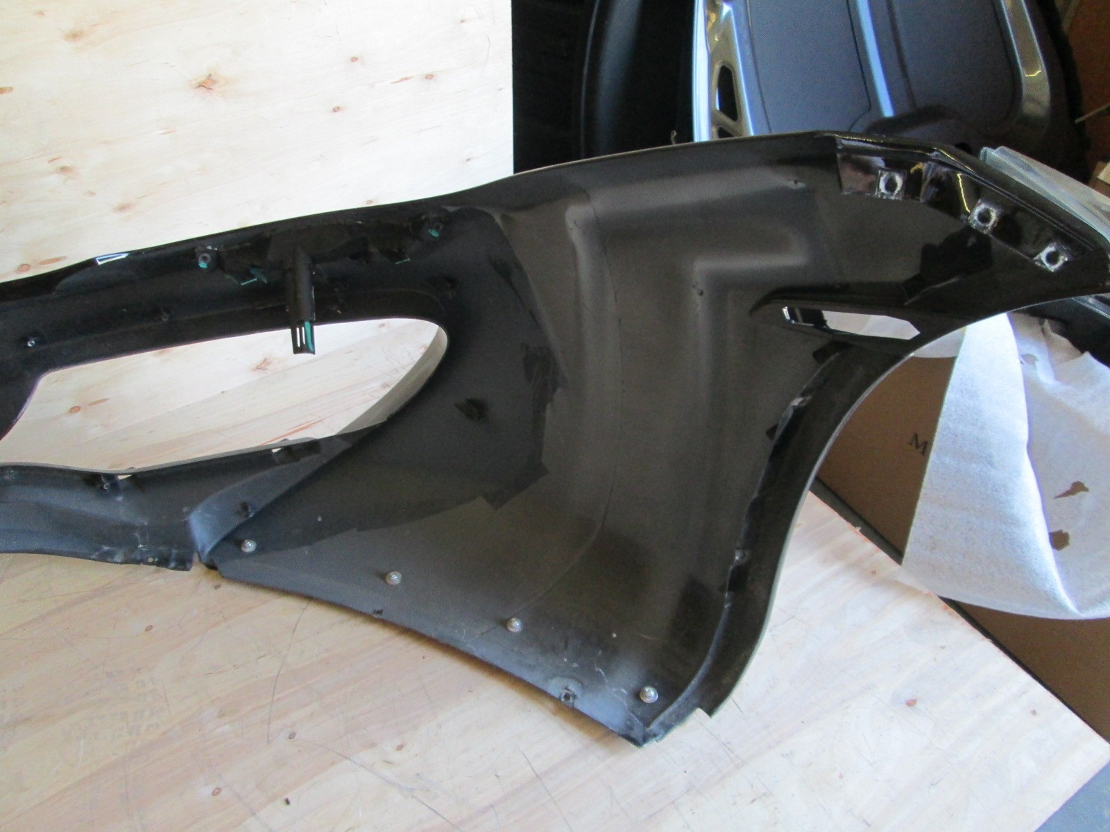 Mclaren MP4-12C - Front Bumper OEM Black 