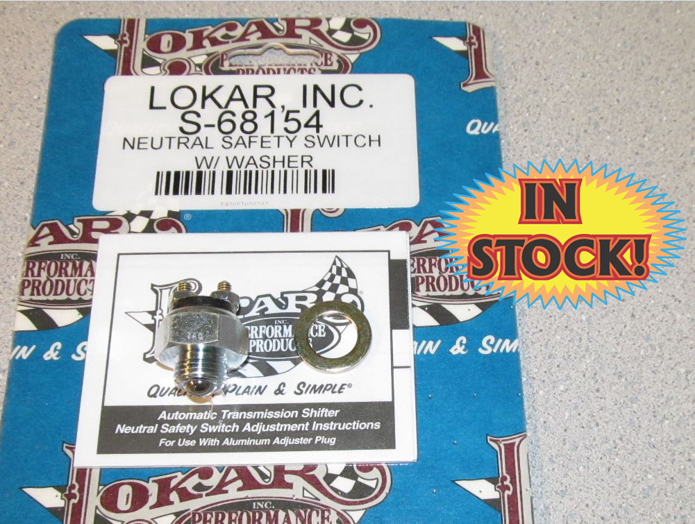 Lot De 50 Interrupteurs De Sécurité Point Mort (Neutral Safety Switch) Pour Levier Lokar S-68154