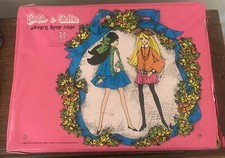 Vintage Barbie  Steffie Sleep' n Keep Case 1969 Double Doll Trunk- Some Rips