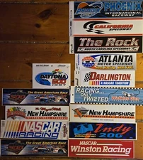 NASCAR RACING DECALS STICKERS OF NASCAR TRACKS AROUND THE COUNTRY