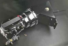 1966-77 Ford Bronco 8 Chrome Power Brake Booster Master Cylinder Disc Drum Kit