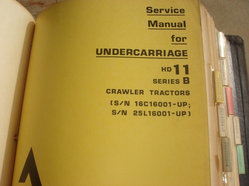 ALLIS CHALMERS ALLIS-CHALMERS HD11 & HD12 CRAWLER LOADER DOZER SERVICE MANUAL - Picture 10 of 12