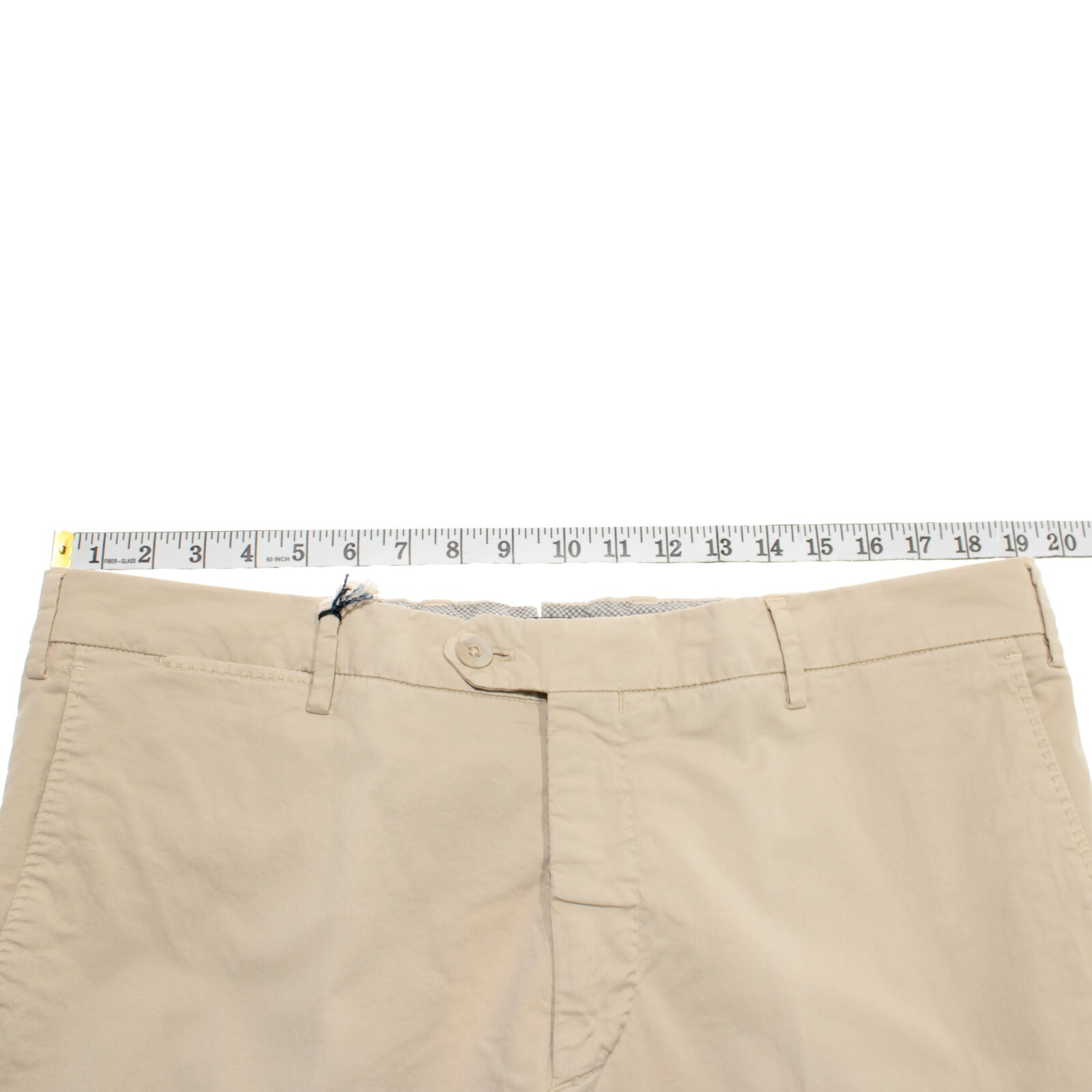 Scott Barber NWD Cotton Blend Chinos / Casual Pants Size ~ 38 US In Solid Beige