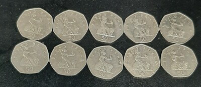 50p Münze Bretagne 2008