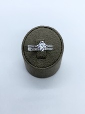 Splendido anello in argento 925 con pietra zirconi misura 53