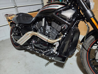 Harley Davidson VRSCA V-Rod 2002-2017 Custom Full 2-2 Muffler Auspuff