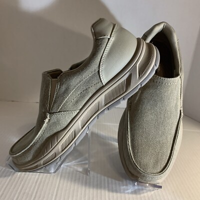 Skechers Cohagen Taupe Mens Casual Relaxed Fit Slip-On | eBay display picture 1