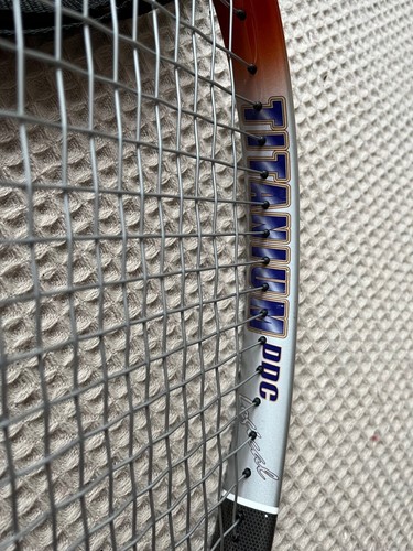Titanium DDC - 114 Logical Fiber -L2 Grip tennis racquet with bag - Picture 4 of 8