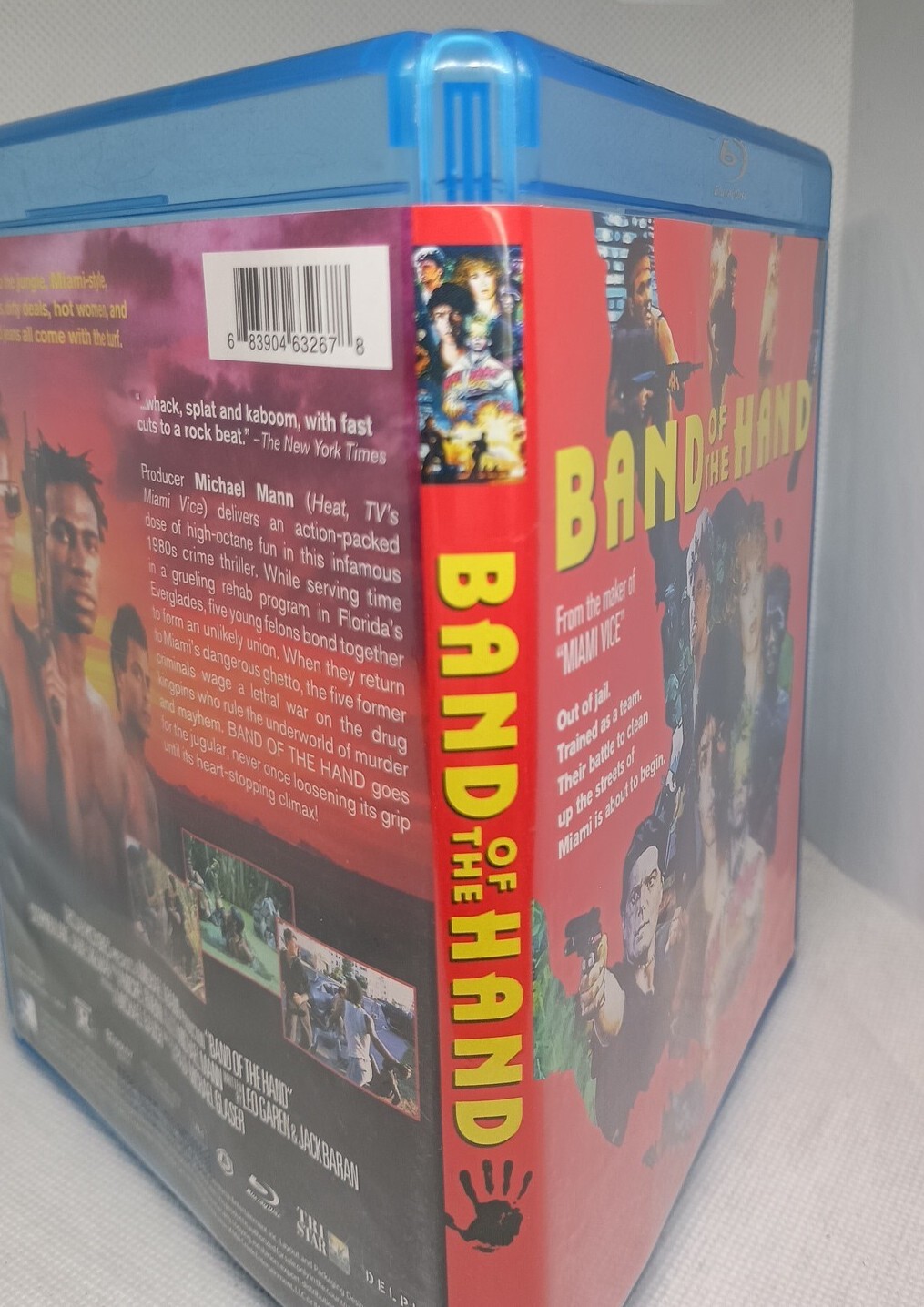 BAND OF THE HAND Bluray 1986 OOP Michael Mann 683904632678 eBay