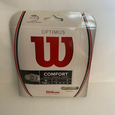 Lot of 2 - Wilson Optimus 16 Tennis String - brand new