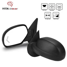 Driver Side Tow Mirror for 2007-2013 Silverado 1500 Turn Signal Power Heated