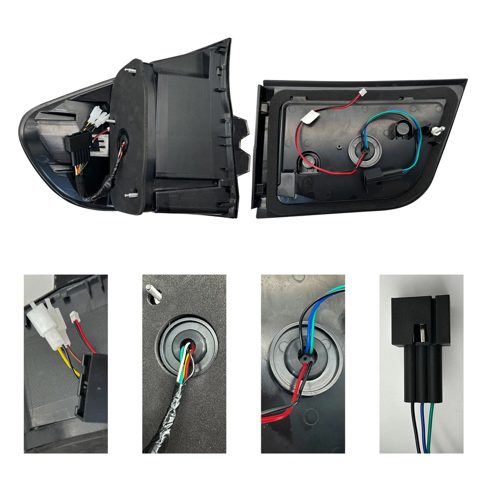 LED Tail Lights Rear Brake Lamp Inner Outer For BMW X5 E70 2007-2010 2011-2013 Foto 4 de 4