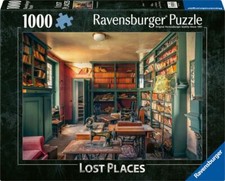 Mysterious castle library