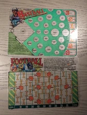 Lot of 2 ETCH-A-SKETCH  overlay screens - Football & Baseball - Vintage