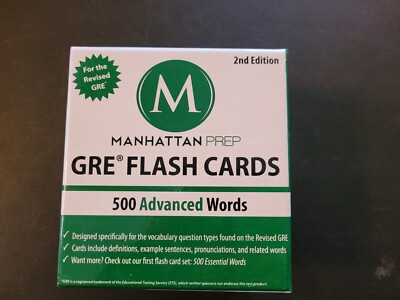 Manhattan Prep GRE: 500 Essential Words (Manhattan Prep GRE Strategy Guides) 2nd