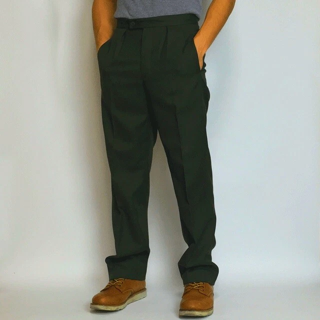 Army green dress pants cheap
