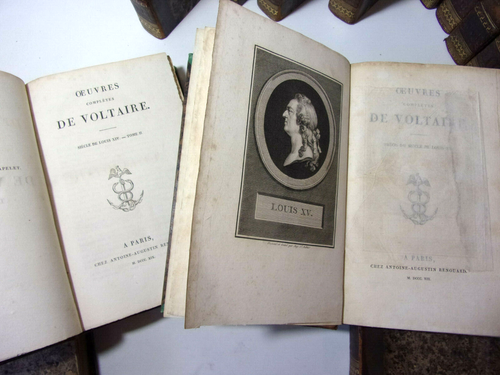 Lot Voltaire.13 vols. Dictionnaire Philosophique-Siècle de Louis XIV-Philosophie - Picture 10 of 12
