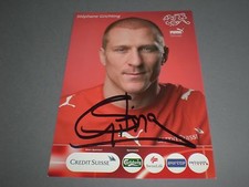 Stéphane Grichting Schweiz signiert autograph Autogramm auf Autogrammkarte
