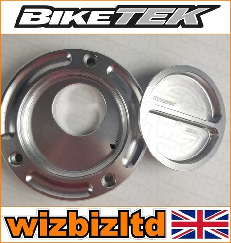 Biketek Silver Keyless Screw Fuel Cap Yamaha YZF600R Thundercat 1996-2002 FFCY01 - Picture 9 of 12