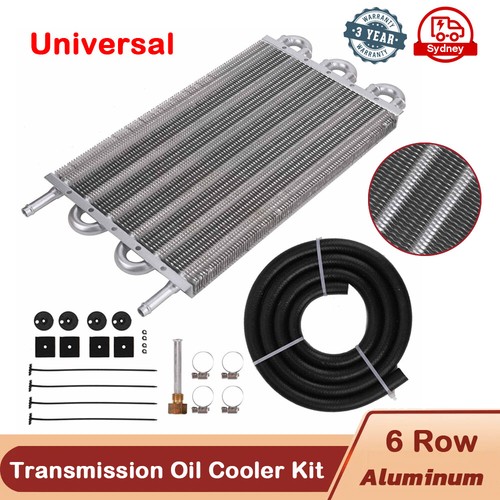 Oil Filled Radiators 6 Row Fit For Universal Remote Transmission Oil Cooler Radiator Cooler For Car