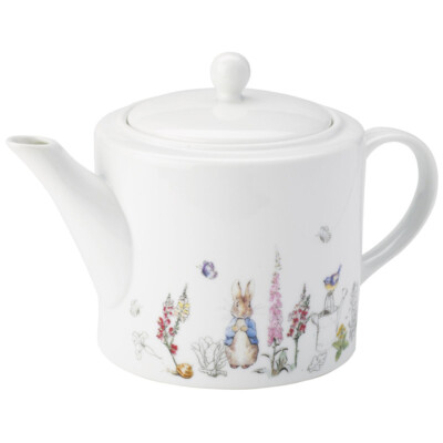 Peter Rabbit Teekanne Classic Beatrix Potter von Stow grün spülmaschinenfest verpackt