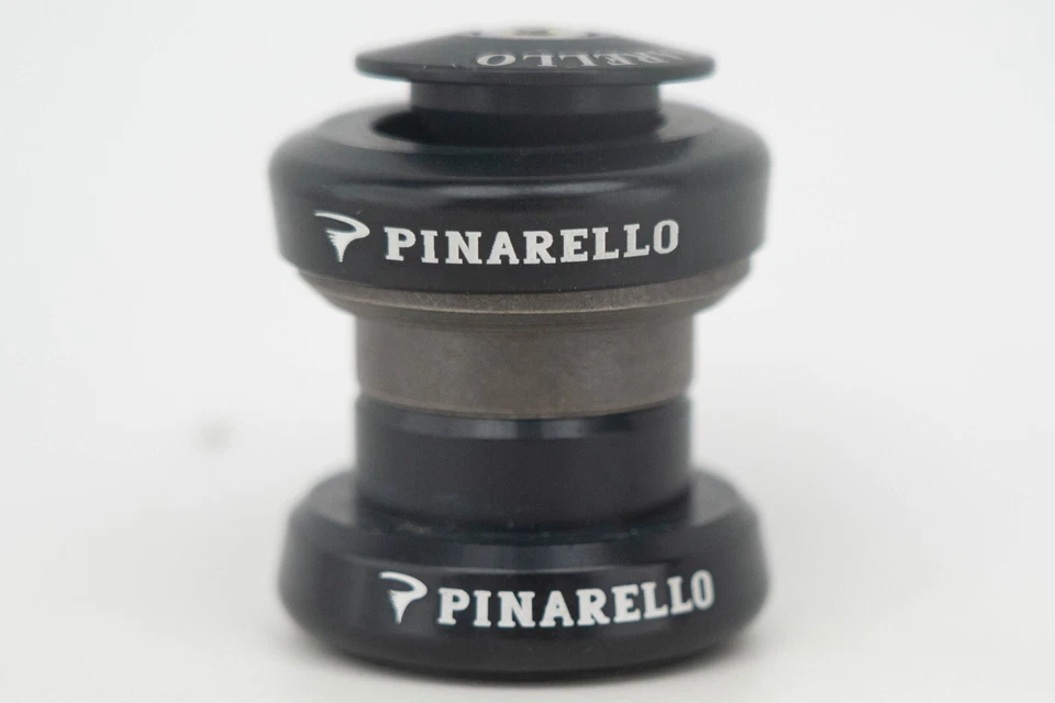 NOS PINARELLO 1 英寸头戴式耳机 复古无螺纹旧黑色公路赛车 — 第 4/4 张图片