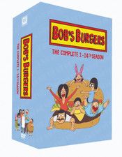 BOB'S BURGERS the Complete Series Seasons 1-14 DVD 39 Disc  Fast Shipping