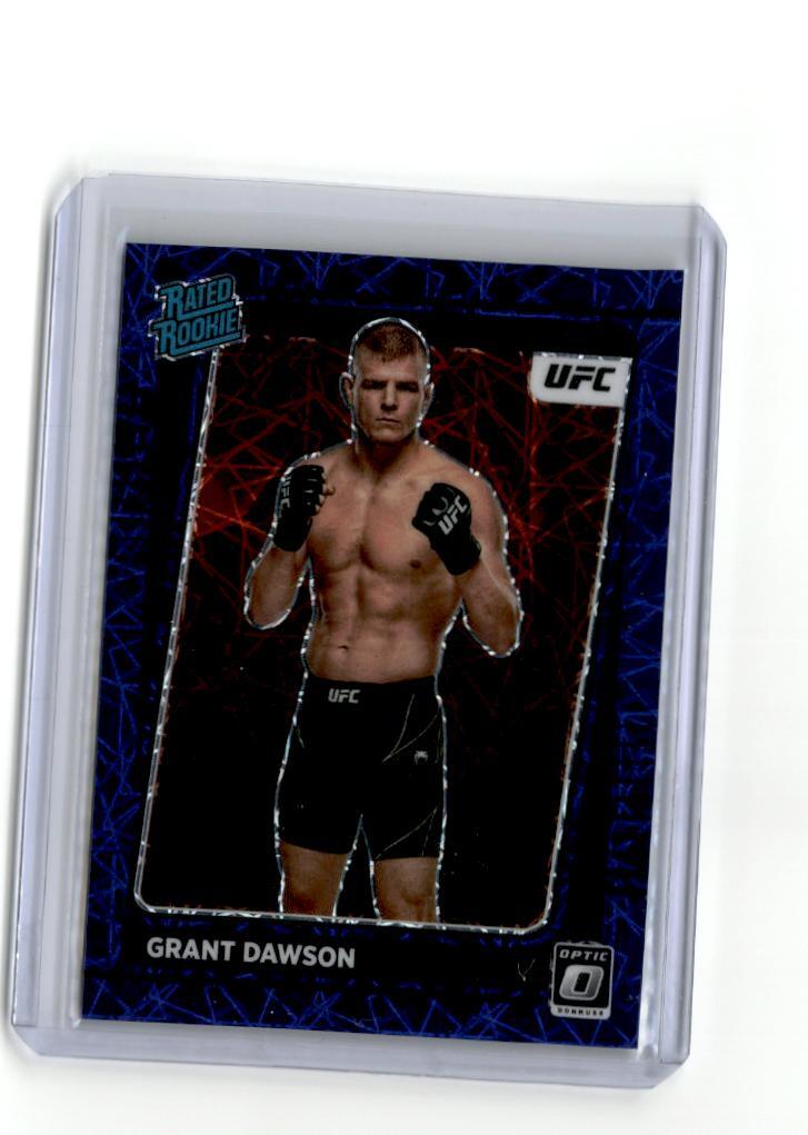 2022 Donruss Optic UFC #101 Grant Dawson Purple Velocity /59 RC Rookie