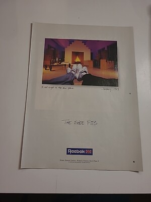 Reebok Womens Princess Mens Phase II Print Ad 1991 x11