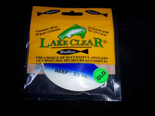 Lake Clear Wabbler Flasher Trout Flasher Gold Plate Silver Plate 3" Glo 3/5 oz