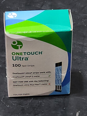   A78~One Touch Ultra Blue Test Strips 100 count