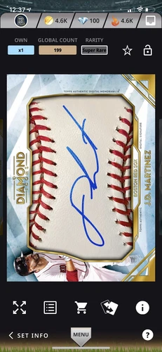 Topps BUNT JD MartInez Diamond ICONS SIGNATURE MEGA PACK 2020 [DIG]