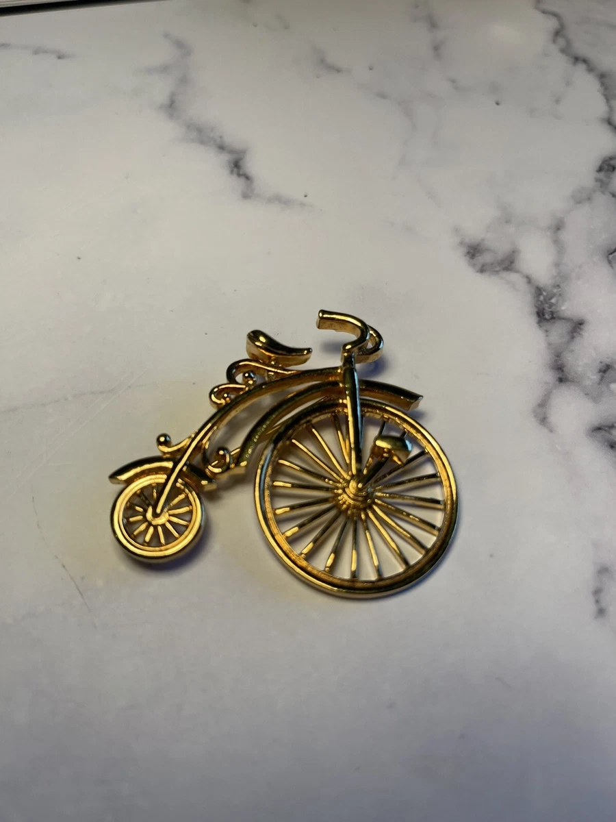 Bicycle brooch hotsell