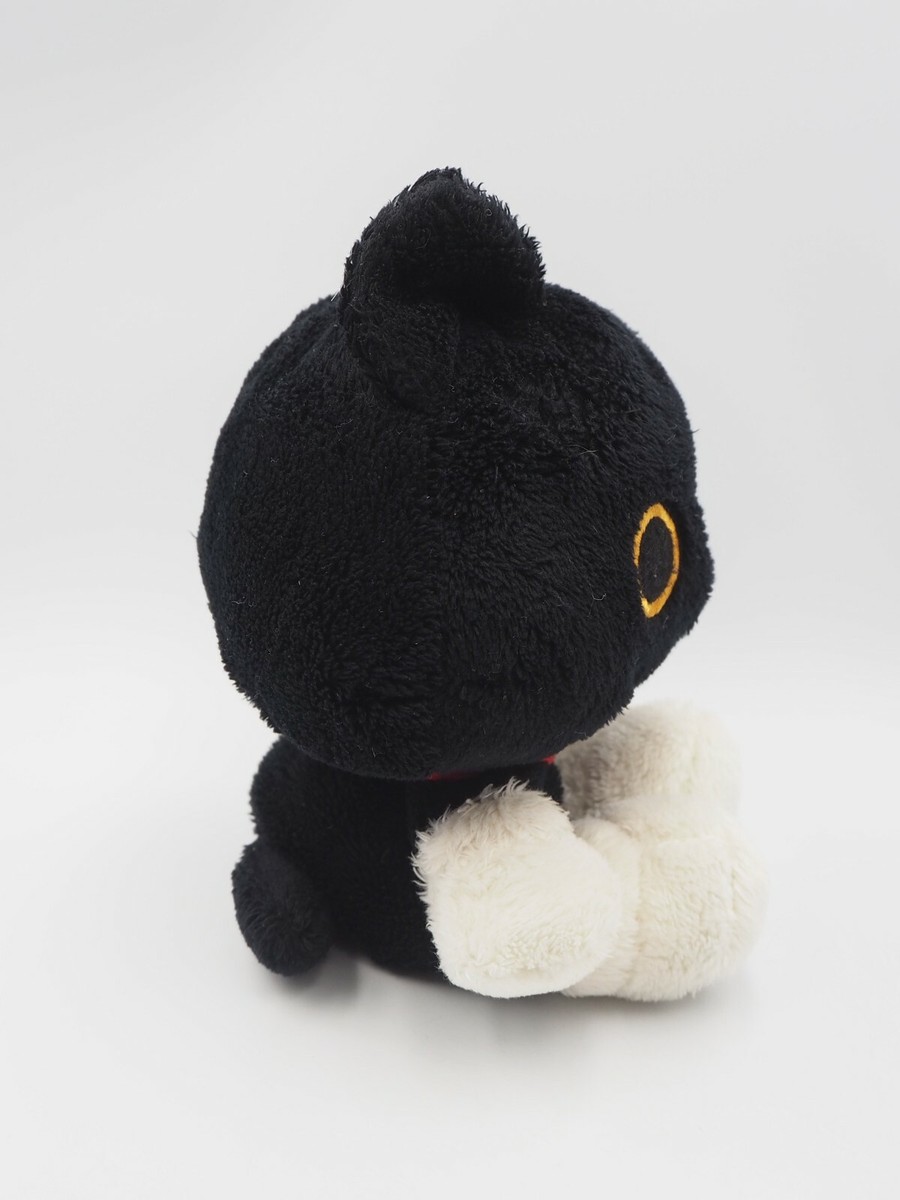 Kutusita Nyanko B2406 Black Cat San-x Plush 5.5 Kutusita Nyanko B2406 Black Cat San-x Plush 5.5
