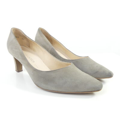 Peter Kaiser pumps shoes leather suede beige size 5 38