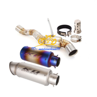 For CF-Moto CLX-700 2020-2023 Exhaust Silencer Mufflers Pipe Mid Tube Slip On 51
