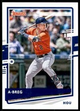 2020 Panini Donruss Alex Bregman Base NickName Variation Houston Astros #112
