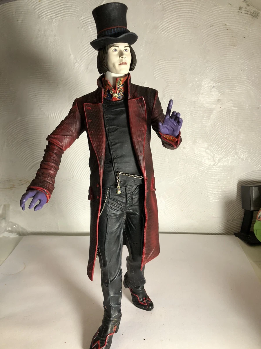 2005 NECA Charlie the Chocolate Factory Willy Wonka Action