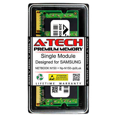 2GB PC2-5300 DDR2 667 MHz Memory RAM for SAMSUNG NETBOOK N150 + NP-N150-JP0LUK