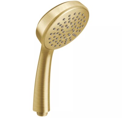 Moen 155747BG Hand Shower Wand Head 1.75 GPM -Brushed Gold *scuffs*