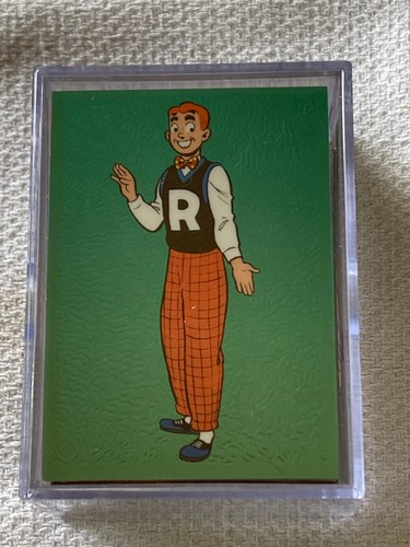 Juego base de tarjetas cromadas Krome Archie 1996 casi nuevo 1-90 lámina grabada - Imagen 3 de 5