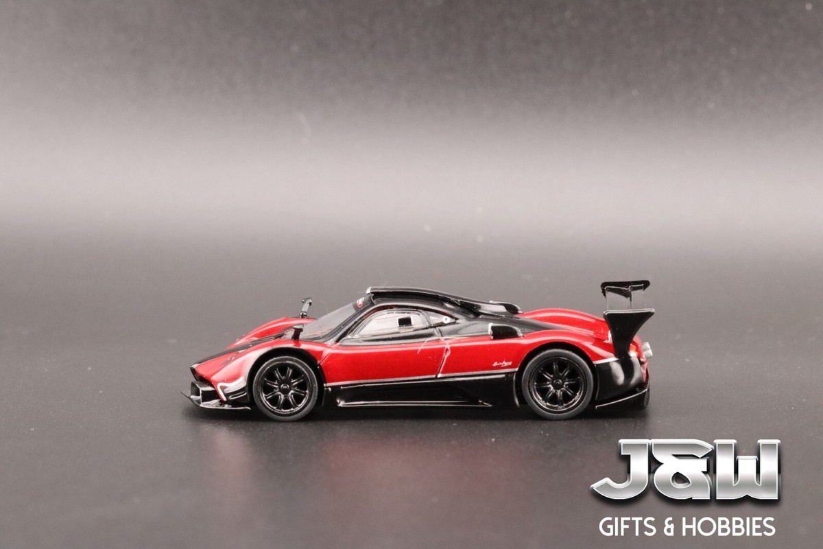 Tarmac Works Pagani Zonda R Rosso Dubai Global64 1/64 | eBay