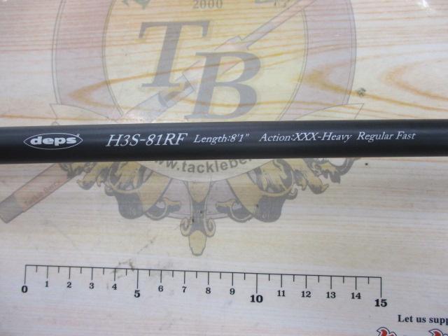 ロッド deps HUGE CUSTOM H3S-81RF deps Huge Custom H3S-81RF Cond/B+ | eBay