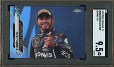 2020 Topps Chrome Formula 1 Lewis Hamilton Refractor SGC 9.5 MINT + | #174